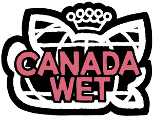 Holo Sticker - Canada Wet BLK